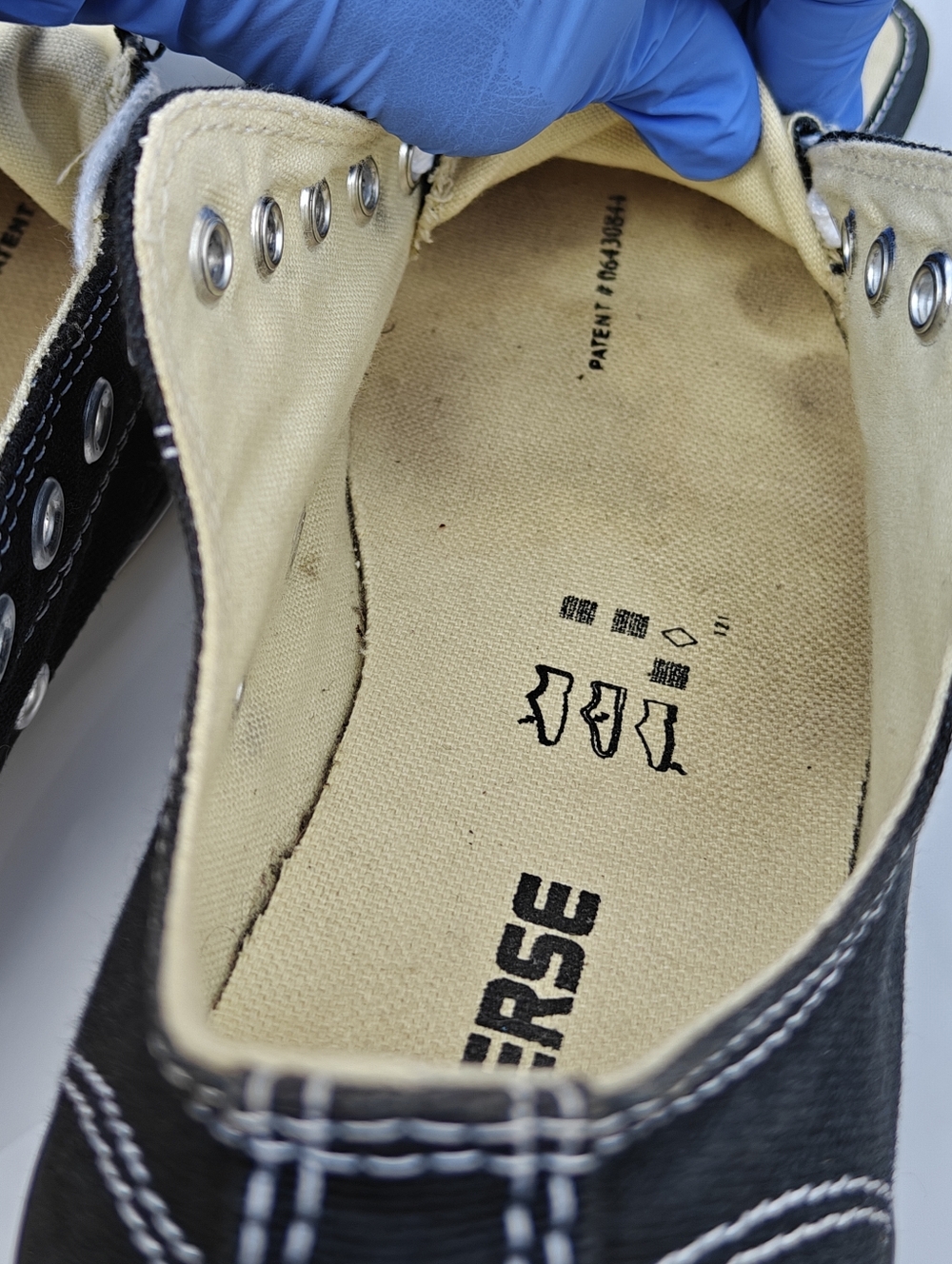 BLACK CONVERSE SNEAKERS - Picture 11 of 11